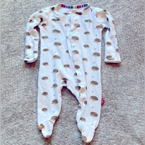 Me One Pieces Me Hedgehog Footie Pajamas Organic